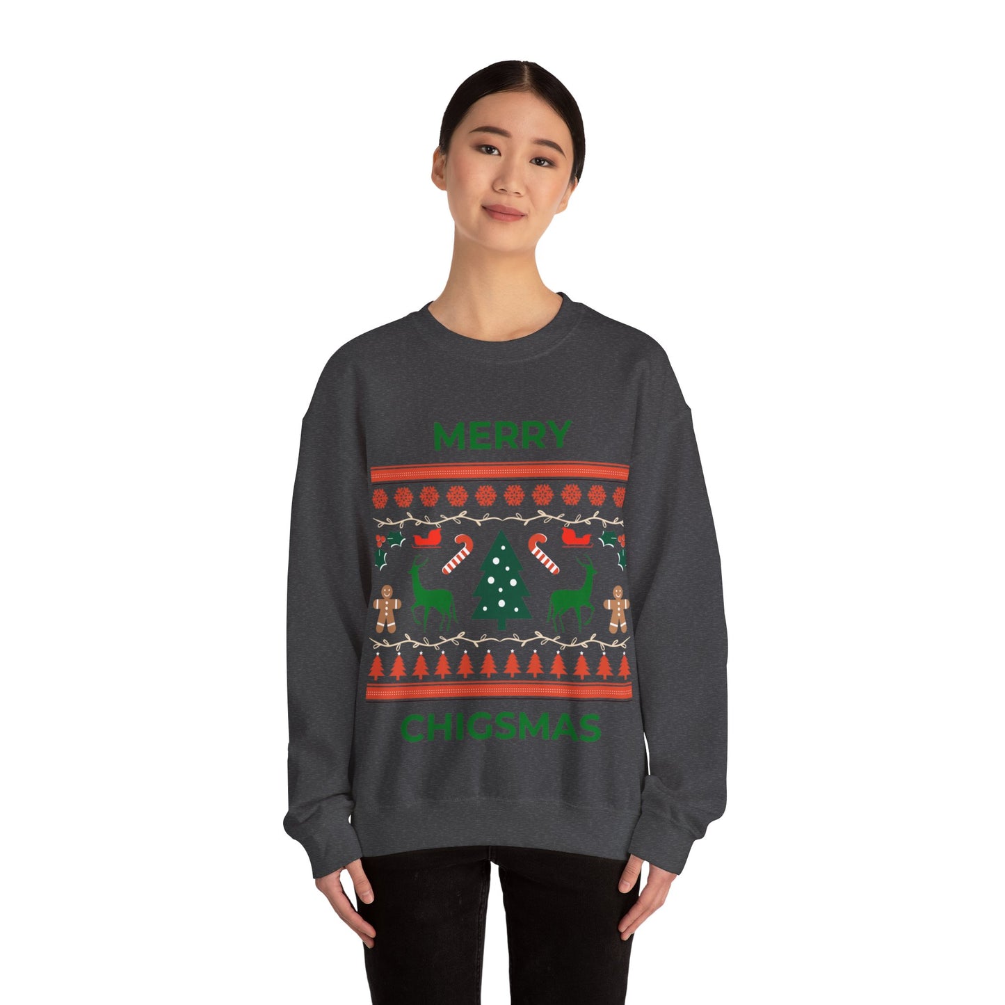 Merry Chigsmas Crewneck Sweatshirt